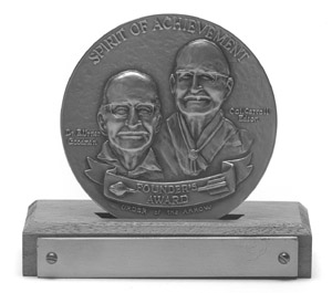 Founder's Award trophy